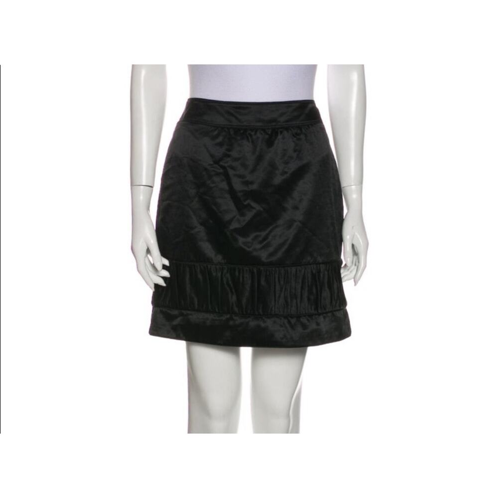 Burberry wool and silk black skirt 6 Medium